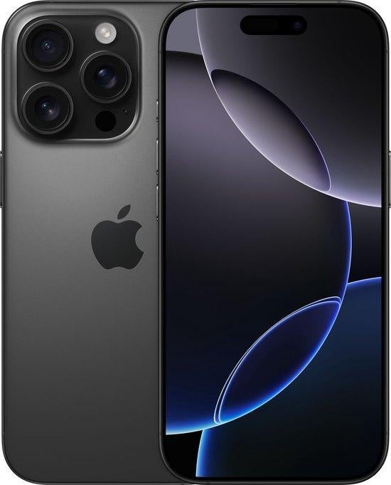 Phone city l Apple iPhone 16 Pro 128GB in ZGAN &met garantie, IPhone 16 Pro, 97 %, 128 GB, Zwart