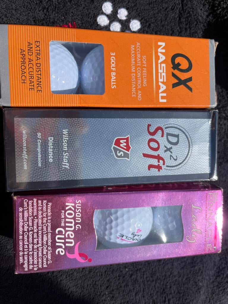 Golfballen nieuw 9x, Sport en Fitness, Ophalen of Verzenden, Nieuw, Bal(len), Overige merken