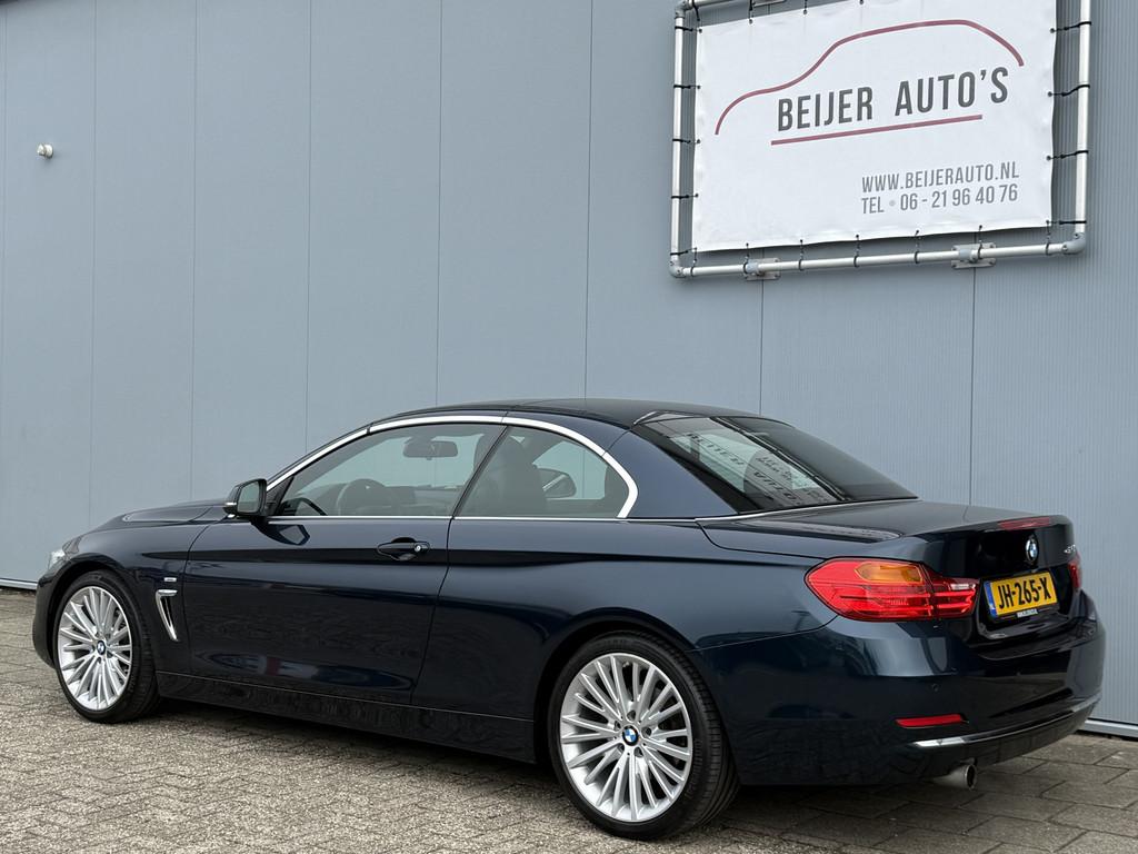 BMW 4 Serie Cabrio 420i High Executive Navigatie/Xenon/19inc, Gebruikt, Euro 6, Cabriolet, Bedrijf