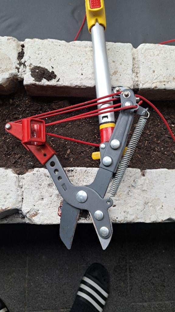 Wolf garten steel 400 cm incl schaar, Ophalen, Zo goed als nieuw, Overige soorten, Wolf Garden