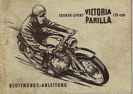 Victoria Parilla Touren-Sport Betriebsanleitung (5361z), Ophalen of Verzenden, Honda