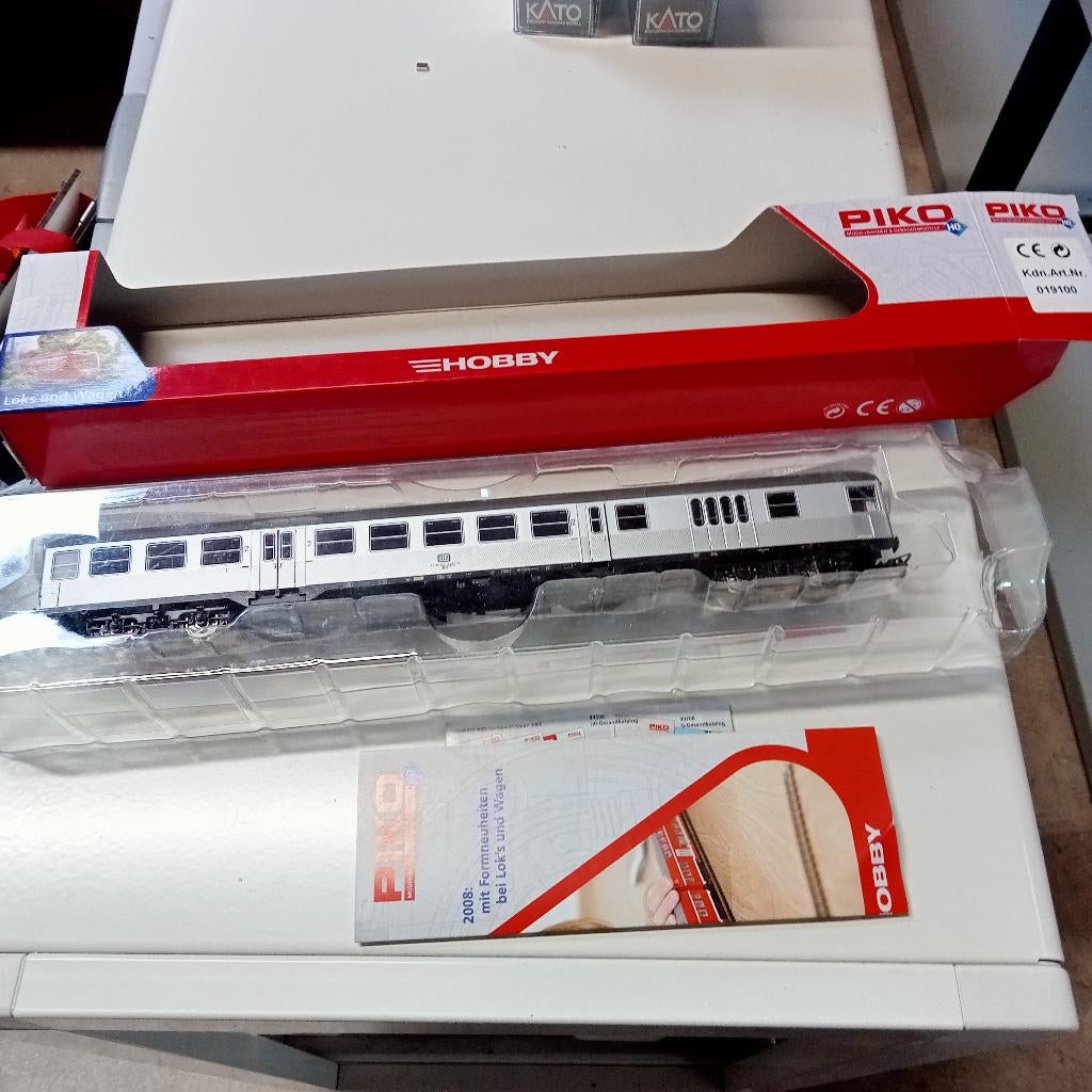 Piko 57652 H0 Silberling stuurstandrijtuig type BDn738 2e kl, Wisselstroom, Wagon, Zo goed als nieuw, Piko