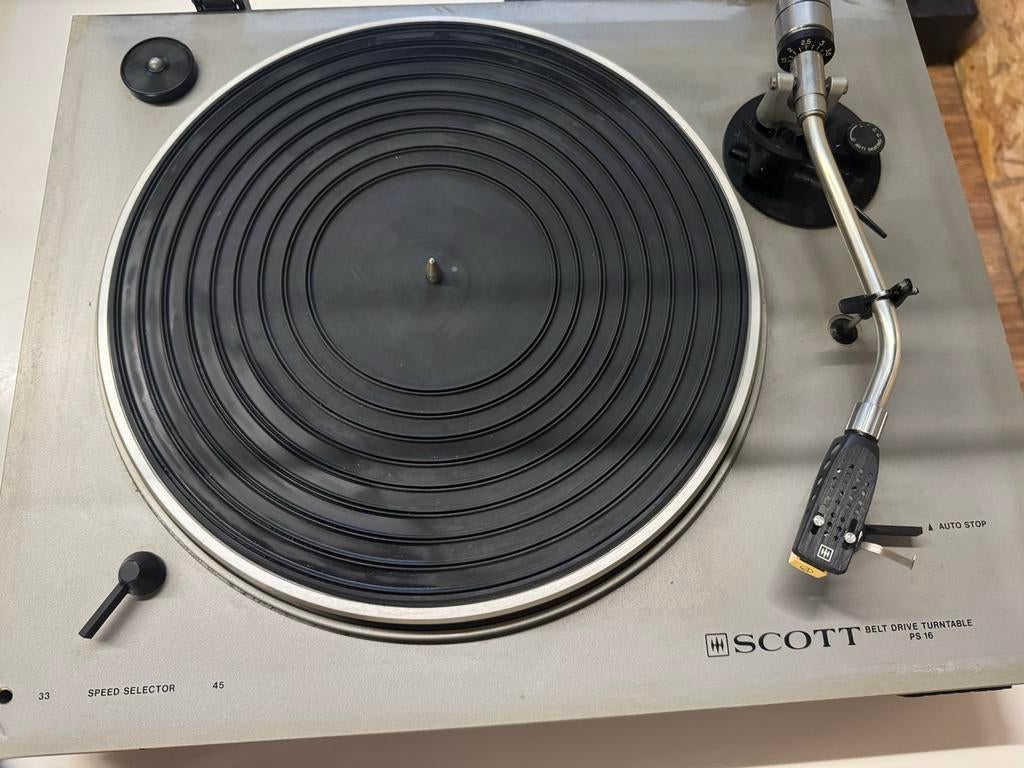SCOTT PS-18 Belt Drive Platenspeler - Vintage Audio, Audio, Tv en Foto, Overige merken, Gebruikt, Automatisch, .