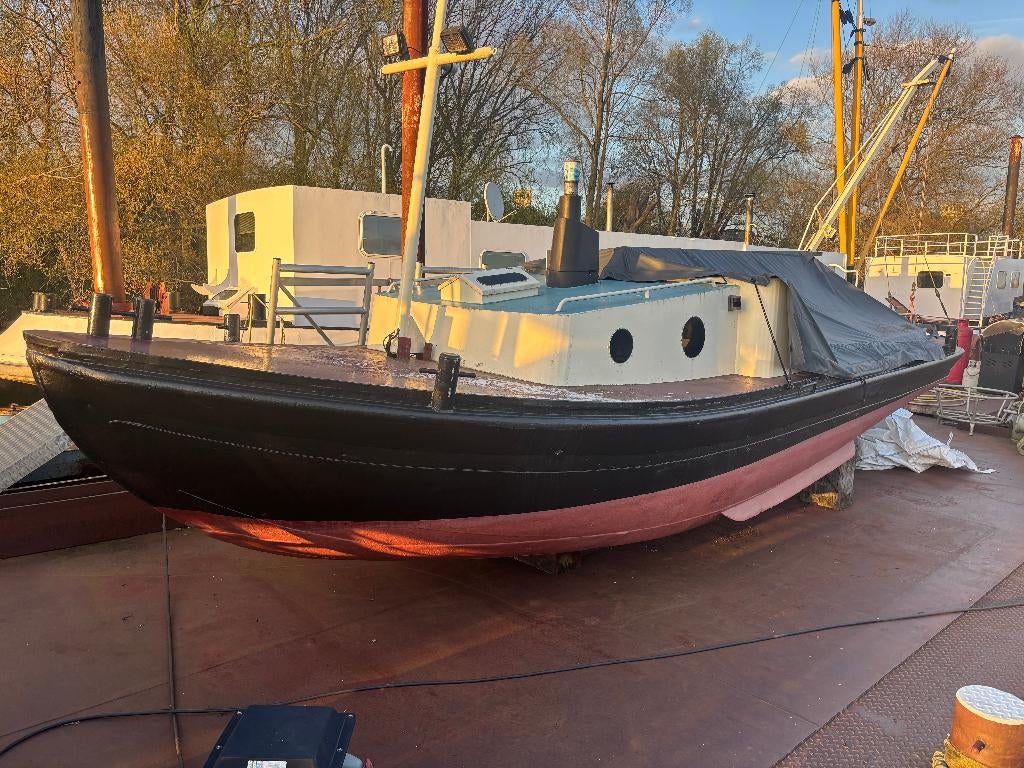 Roeiersvlet/ opduwer, Ophalen, 10 tot 30 pk, Gebruikt, Staal