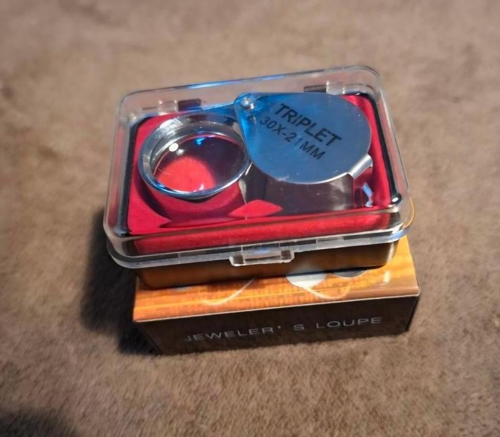 Triplet Juweliers Loep 30x-21mm, Ophalen of Verzenden, Nieuw, Vergrootglas of Loep