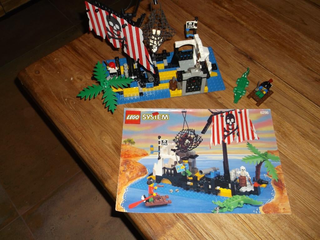 lego piraten 6296, Kinderen en Baby's, Speelgoed | Duplo en Lego, Ophalen of Verzenden, Gebruikt, Complete set, Lego