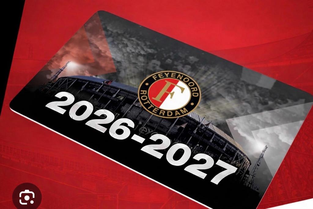 Gezocht: Feyenoord Seizoenkaart 26/27 Gele Zone + Silvercard, Seizoenskaart, Eén persoon, Augustus