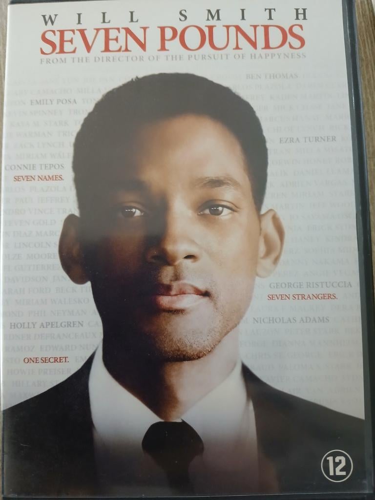 Seven pounds - will smith, Vanaf 12 jaar, Ophalen of Verzenden, Zo goed als nieuw