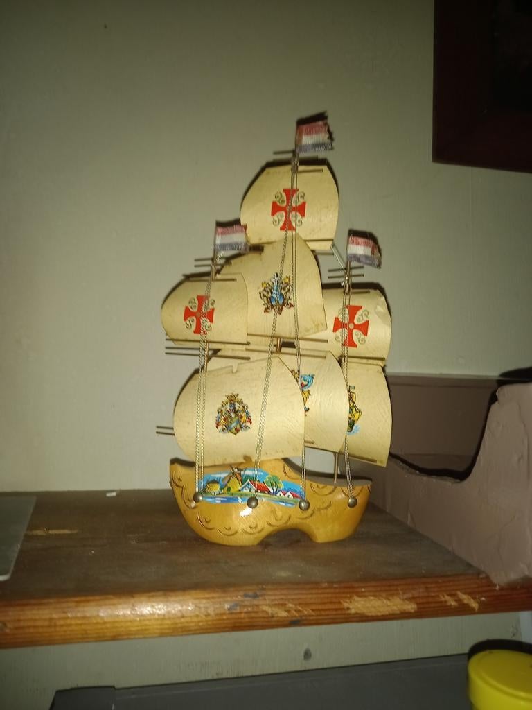 Een mooi oude WETSE KLOMP ZEILBOOT, Verzenden