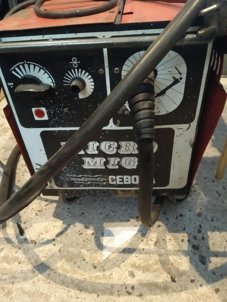 co2 gebora 220 volt 120 ampere lastoestel, Ophalen, Gebruikt, Minder dan 150 ampère, Co2