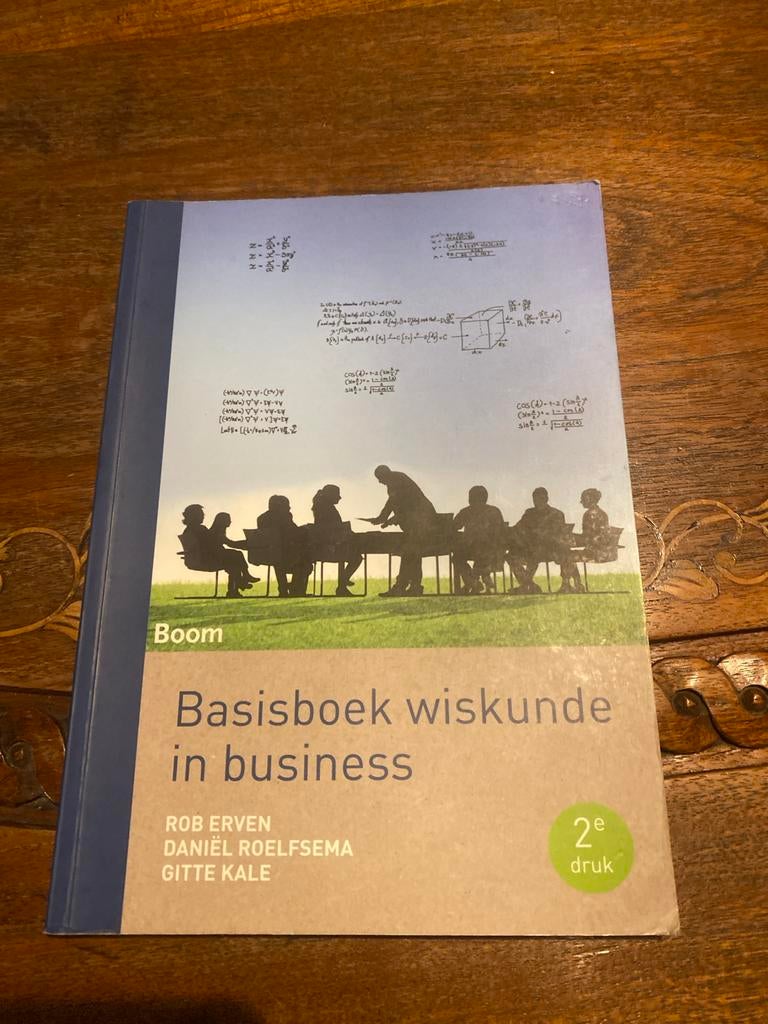 Basisboek wiskunde in business 2e druk, Boeken, Ophalen of Verzenden, Gamma, Gelezen, HBO