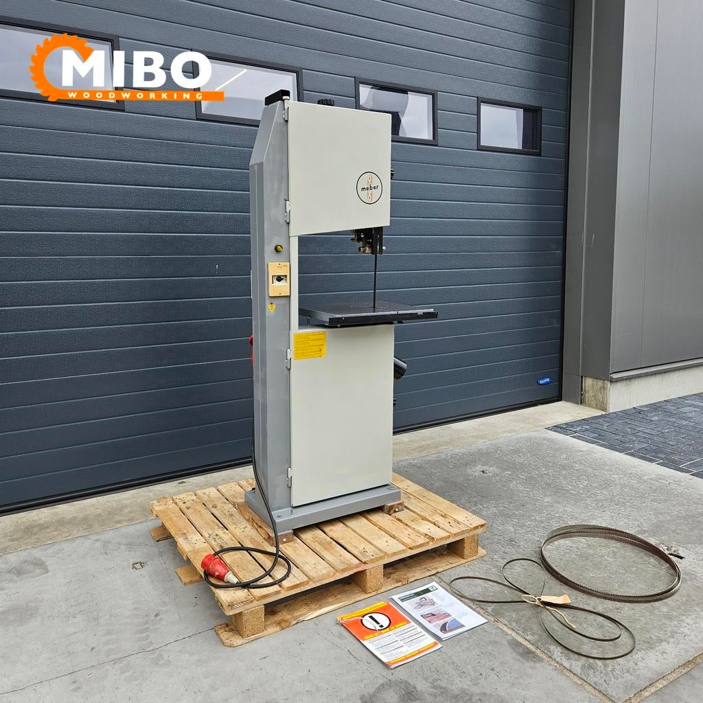 Meber lintzaag compact model 400 ** Garantie, Meber centauro felder panhans scm robland, 70 mm of meer, Ophalen of Verzenden, Zo goed als nieuw