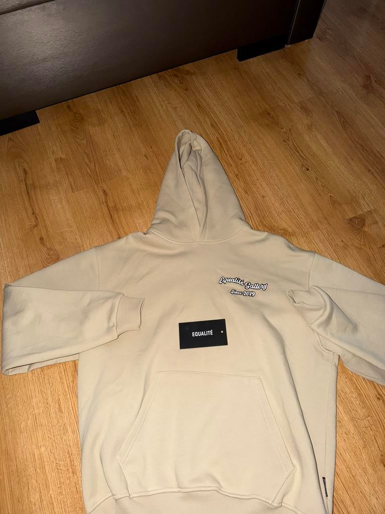 Equalite hoodie, Verzenden, Nieuw, Maat 48/50 (M), Beige