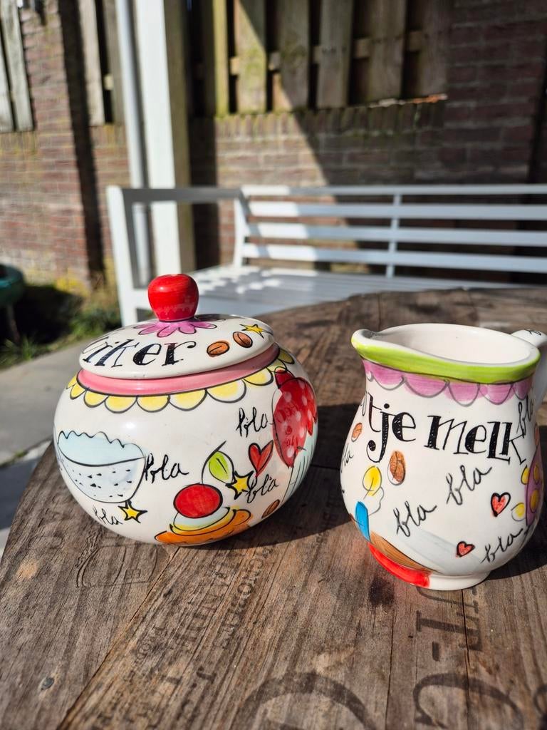 Blond Amsterdam Melk en Suiker setje, Huis en Inrichting, Keuken | Servies, Ophalen, Blond Amsterdam, Overige typen, Zo goed als nieuw