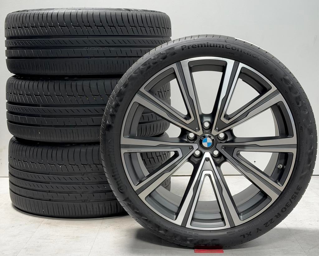 BMW X5 X6 G05 G06 22 inch velgen Styling 746i Zomerset ⭐️, Auto-onderdelen, Banden en Velgen, Gebruikt, Banden en Velgen, Overige maten