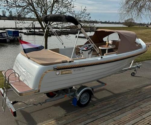 --MAASSLOEP 590--20PK HONDA--VAARKLAAR! (bj 2025), Overige brandstoffen, Nieuw, Maassloep, Maassloep