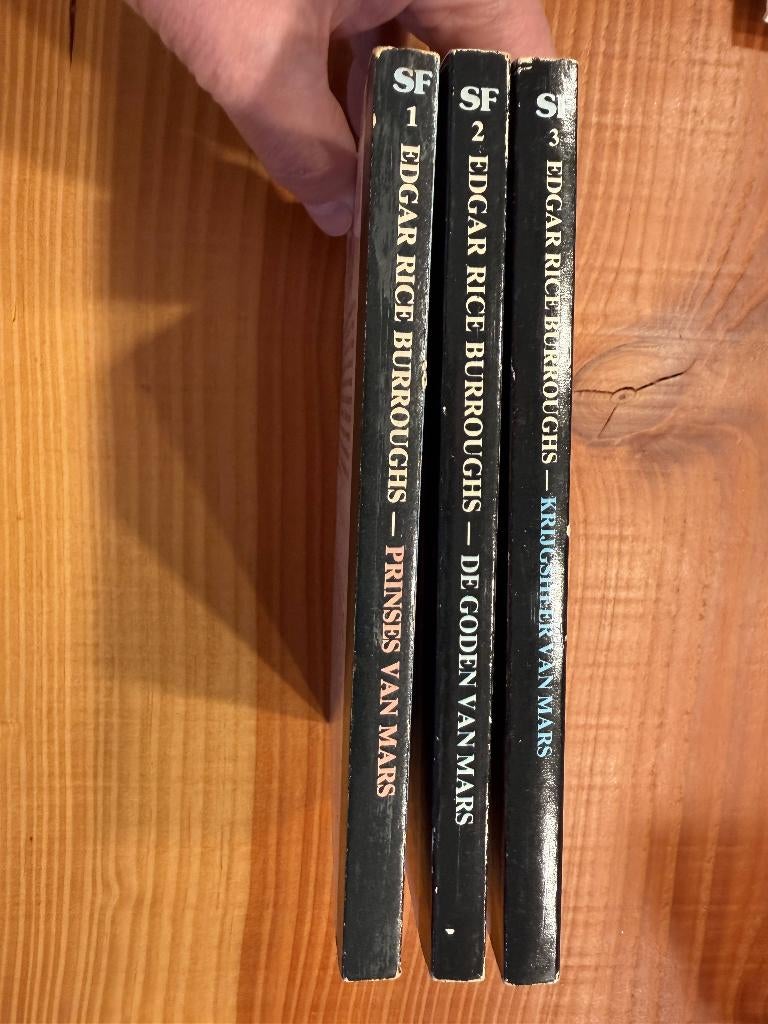 Edgar Rice Burroughs - John Carter, Ophalen of Verzenden, Gelezen, Edgar Rice Burroughs