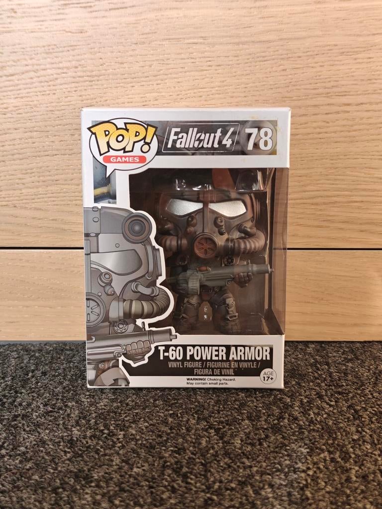 Funko Pop! Fallout 4 - T-60 Power Armor #78, Verzamelen, Poppetjes en Figuurtjes, Ophalen