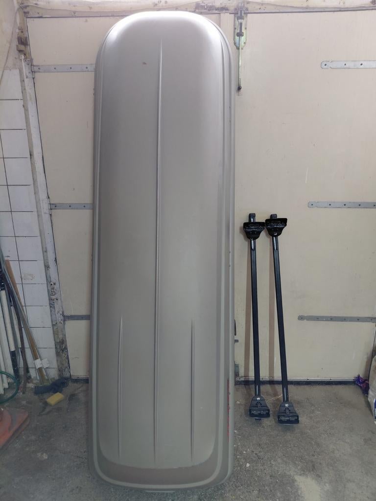 Dakbox Jetbag Apollo 700 met Thule dakdragers, Ophalen of Verzenden