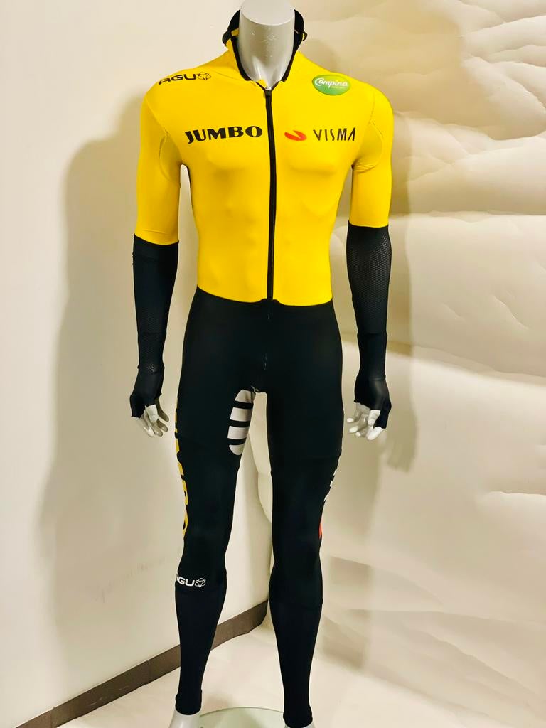 Schaatskleding schaatspak snelpak speedsuit langebaan maat M, Ophalen of Verzenden, Zo goed als nieuw