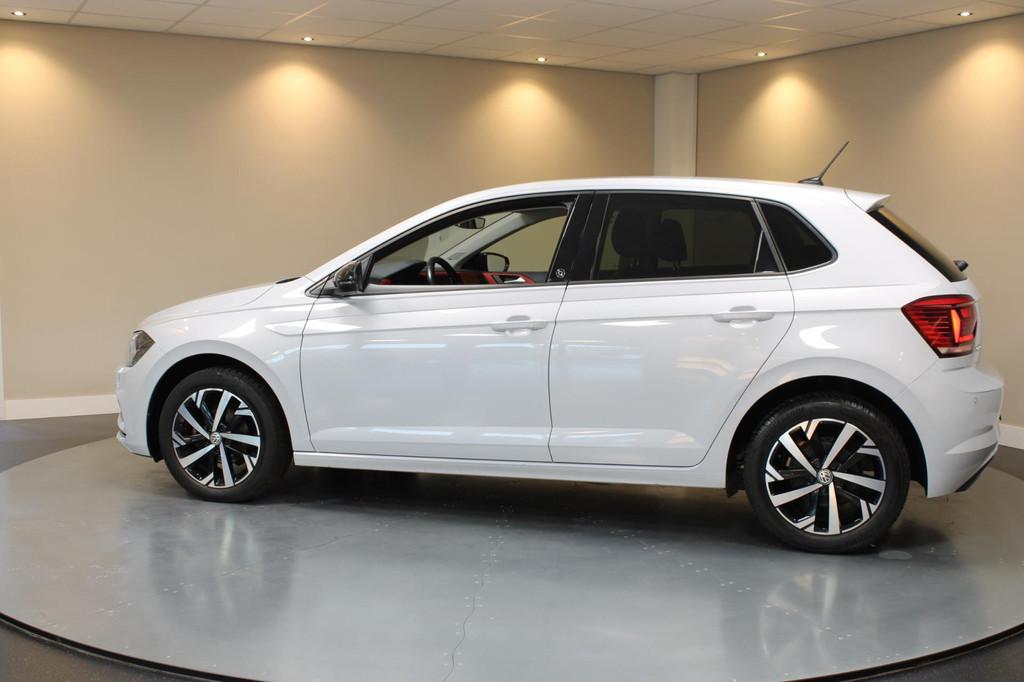 Volkswagen Polo 1.0 TSI Beats *2de Eigenaar* Carplay|Climate, Voorwielaandrijving, Euro 6, Leder en Stof, Wit