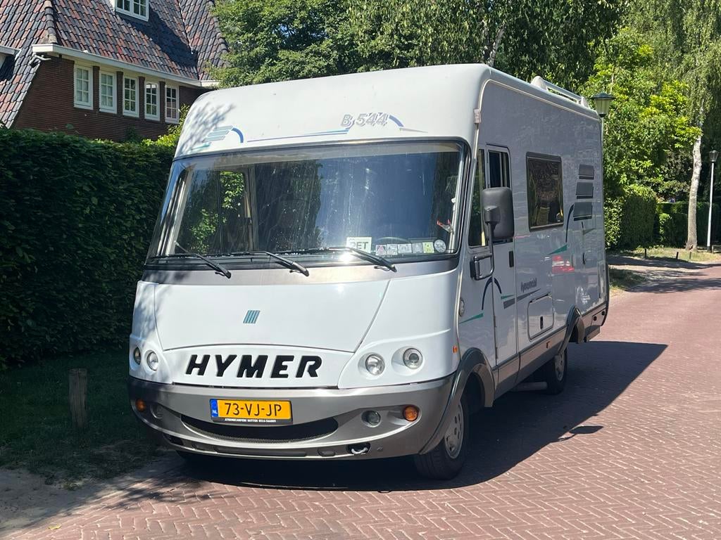 Hymer B544, compacte en toch ruime integraal camper, Integraal, Chemisch toilet, Ringverwarming, Fiat
