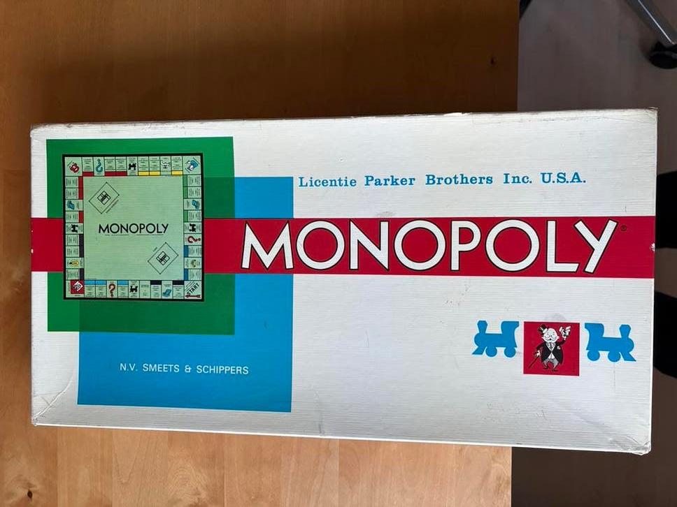 Monopoly Bordspel - Vintage Editie, Drie of vier spelers, Ophalen, Gebruikt