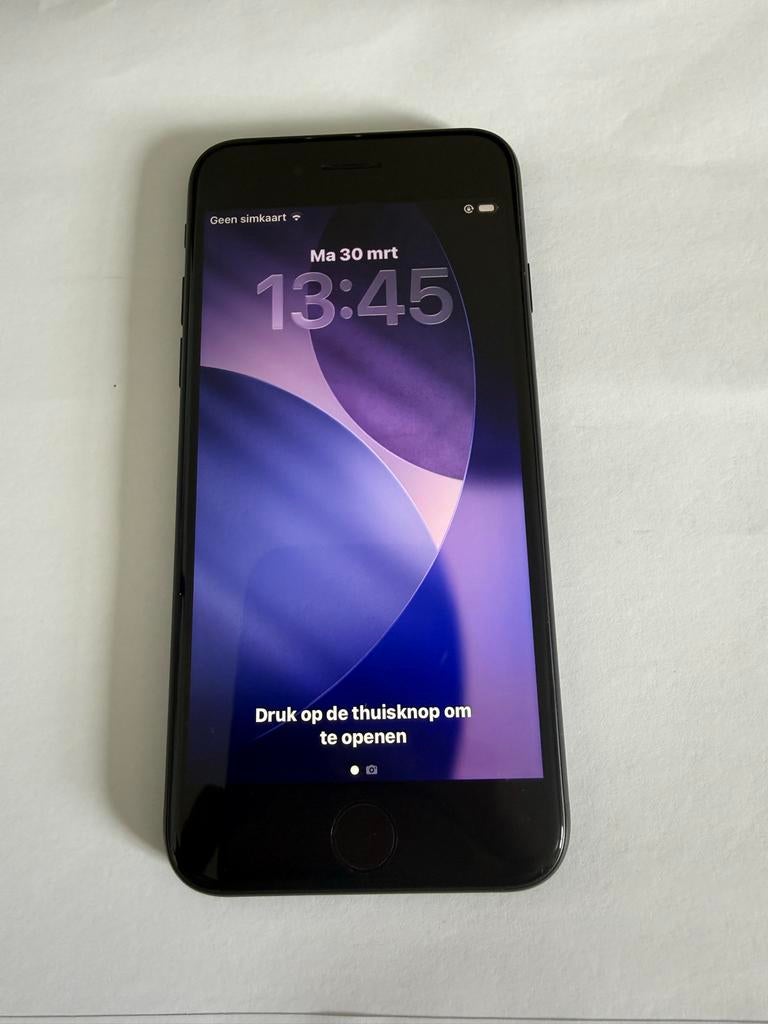 iPhone SE (2e generatie) Zwart 64GB, Zwart, Ophalen of Verzenden, Zo goed als nieuw, 64 GB
