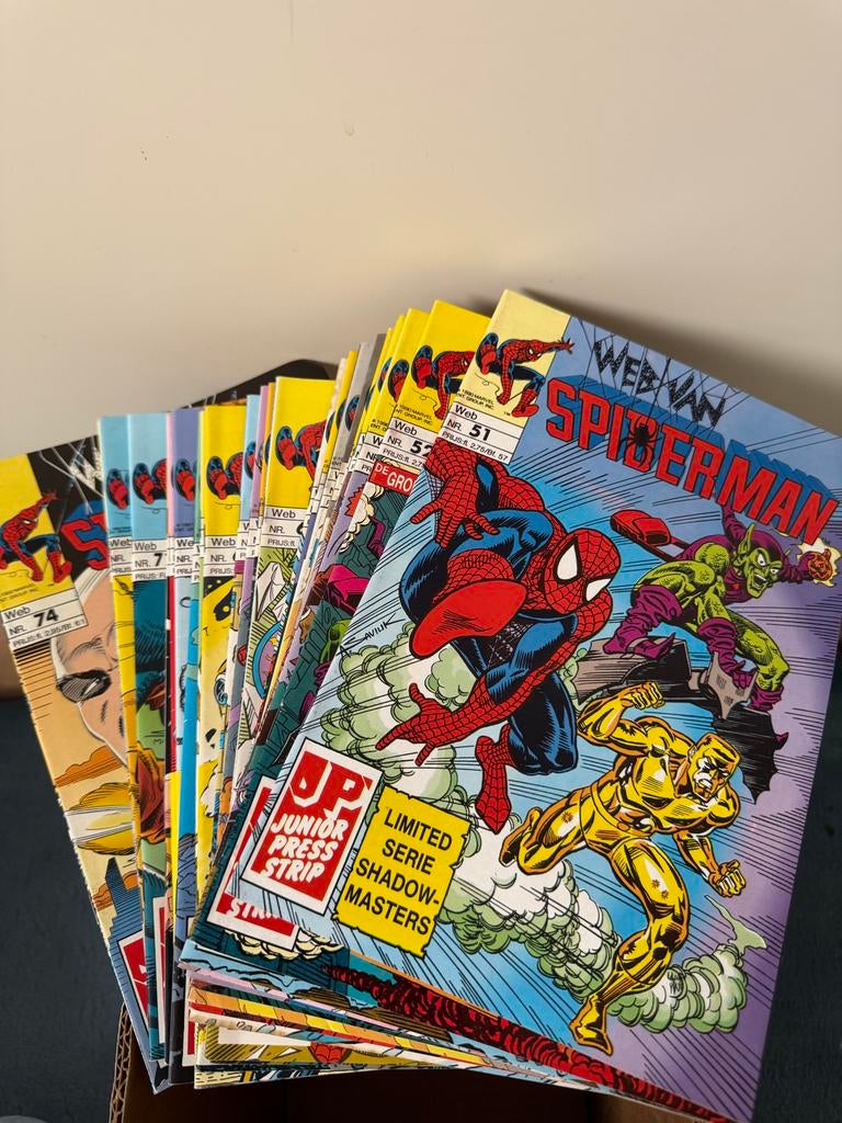 Marvel Comics Spiderman 79 stuks ongelezen, Meerdere comics, Ophalen of Verzenden, Nieuw, Amerika