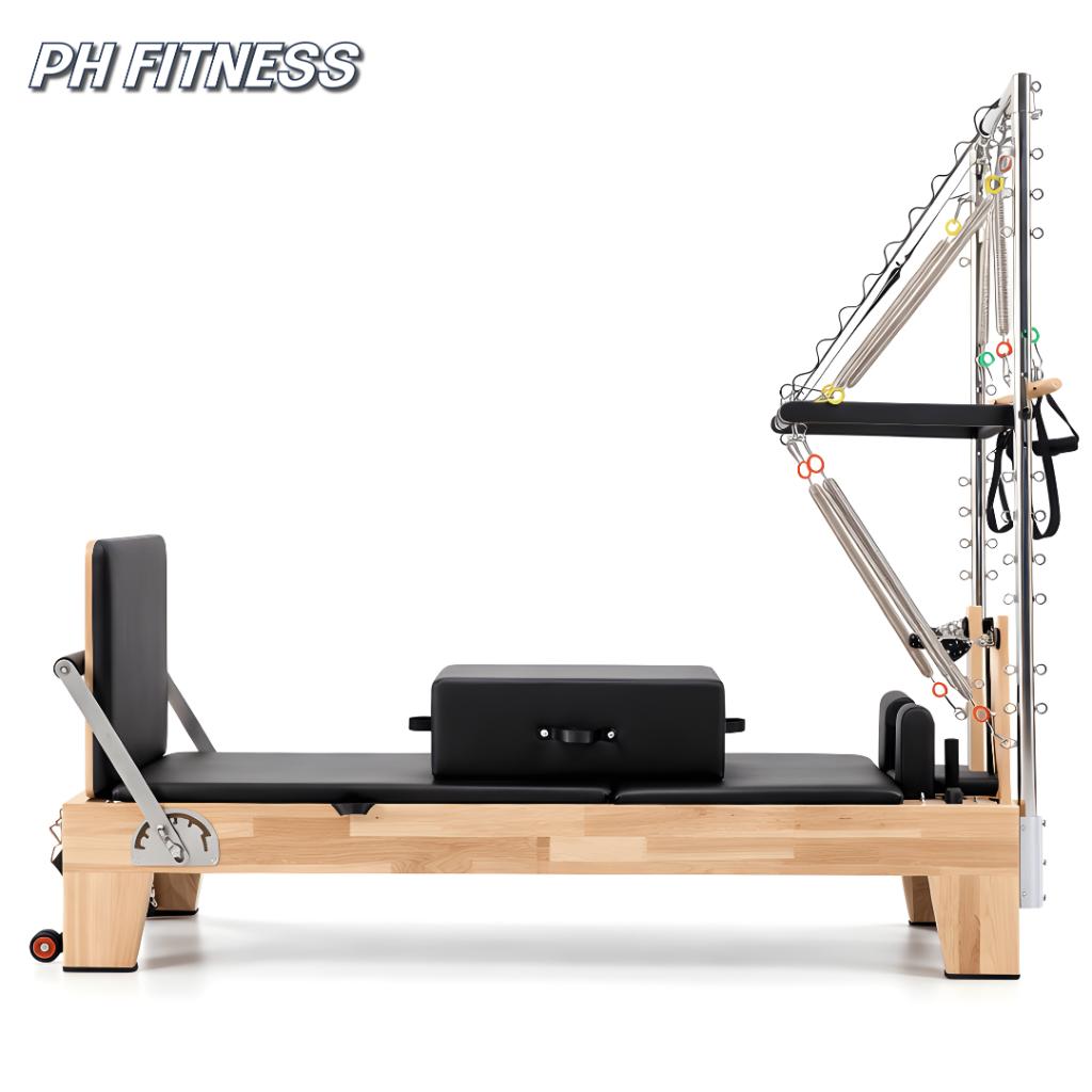 Pilates Reformer met Tower – Professioneel Pilates Toestel, Zurichstraat 20, 6135LP Sittard, Verzenden, PH Fitness, Zo goed als nieuw