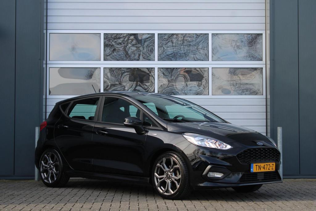 Ford Fiesta 1.0 EcoBoost ST-Line Lane.Assist/Clima/Cruise/Na, Voorwielaandrijving, Stof, Gebruikt, Start-stop-systeem