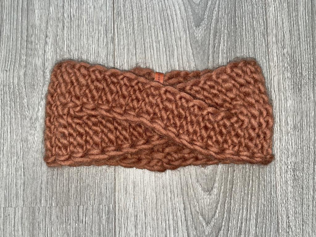 Granny’s finest gehaakte bruine haarband hoofd warmer, Kleding | Dames, Mutsen, Sjaals en Handschoenen, Zo goed als nieuw, Muts