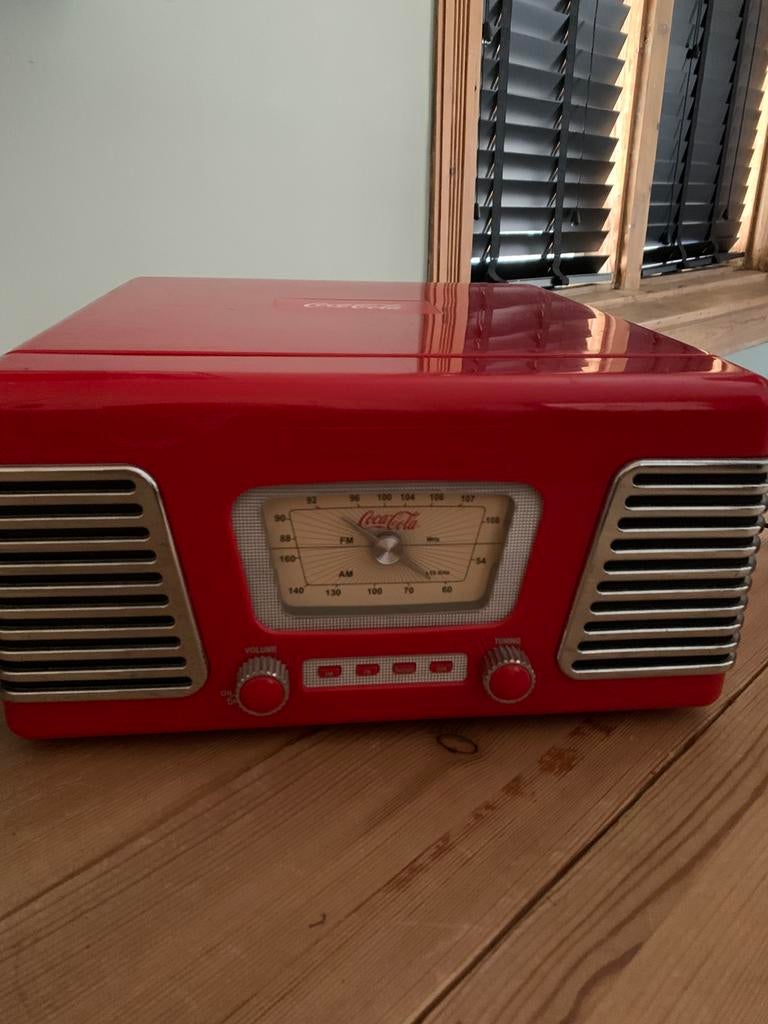 Coca Cola platenspeler collectors  item, Ophalen of Verzenden
