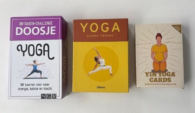Yoga kaartensets, Boeken, Ophalen of Verzenden, Zo goed als nieuw, Meditatie of Yoga, Instructieboek