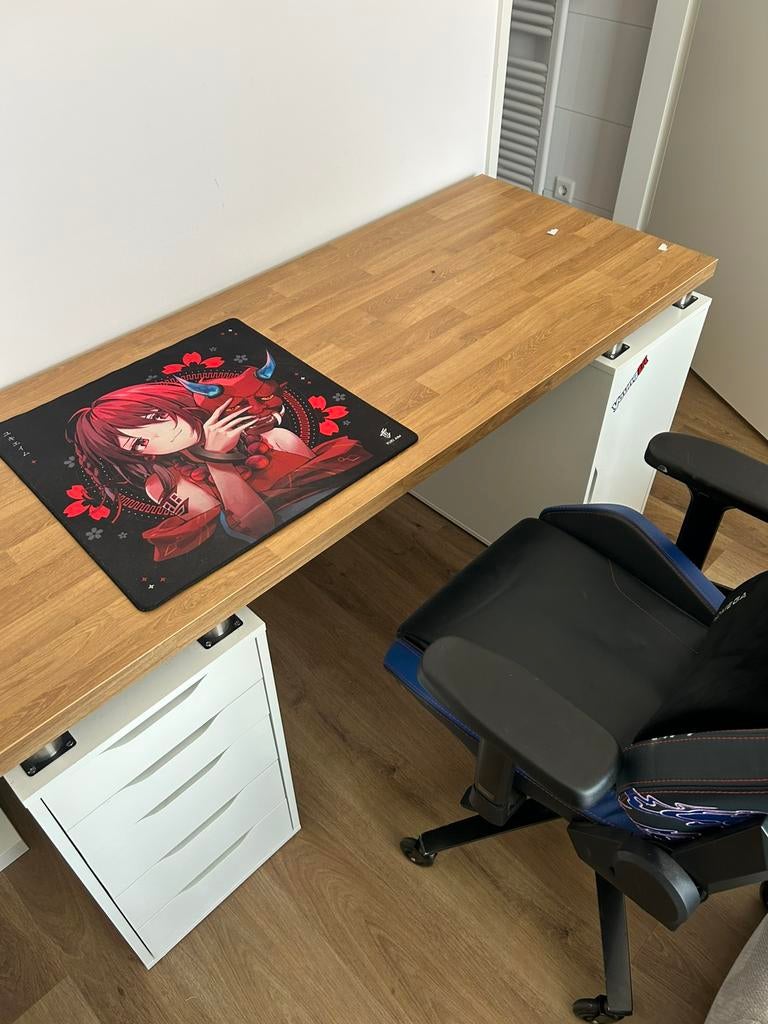 Ikea alex bureau, Huis en Inrichting, Bureaus, Ophalen, Zo goed als nieuw