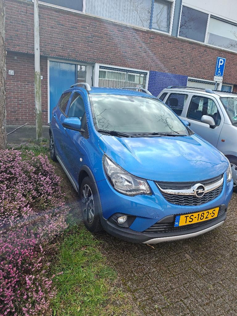 Opel Karl 1.0 Start/stop 75pk 2018 Blauw 9139KM 1e eigenaar!, Auto's, Voorwielaandrijving, 839 kg, Stof, 74 pk