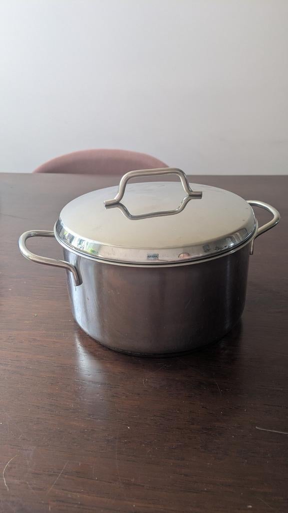 Hema pan 2,5 liter, Ophalen of Verzenden, Rvs, Kookpan of Snelkookpan