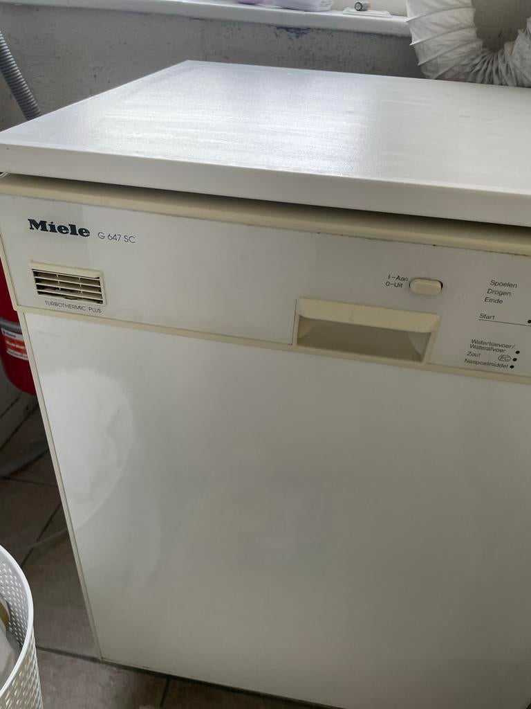 Miele G 647 SC Vaatwasser - Betrouwbaar en compleet, Ophalen, Gebruikt, 60 cm of meer, Eco programma