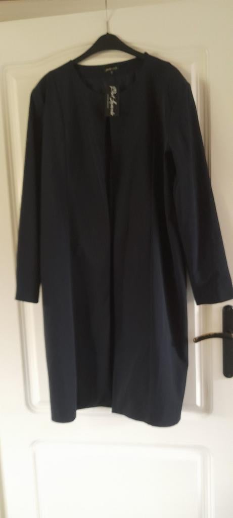 Portlavande jas , lange blazer XXL, Blauw, Maat 46/48 (XL) of groter, Nieuw, Ophalen of Verzenden