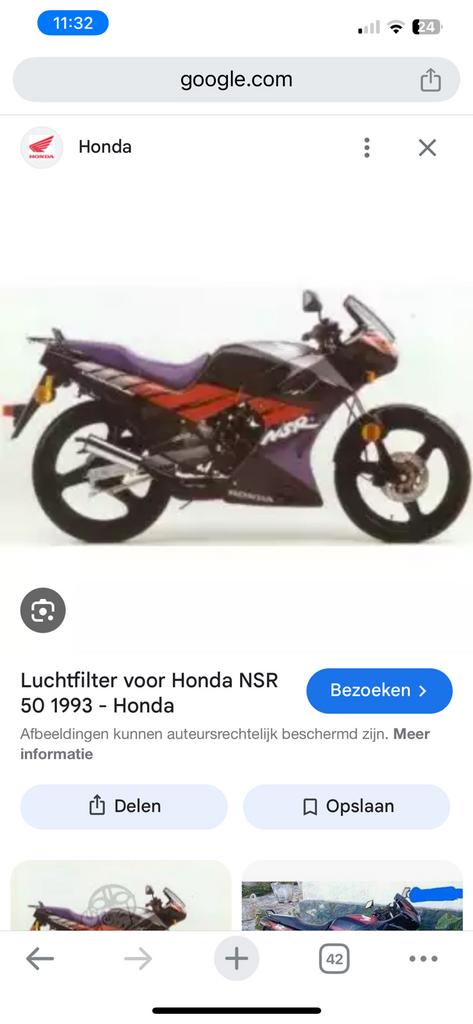 Gezocht honda nsr !!, Ophalen of Verzenden, Zo goed als nieuw