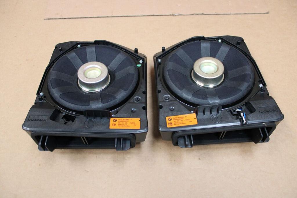 Harman kardon subwoofers speakers 8 inch bmw 1 2 3 4 serie F, Ophalen of Verzenden, Zo goed als nieuw