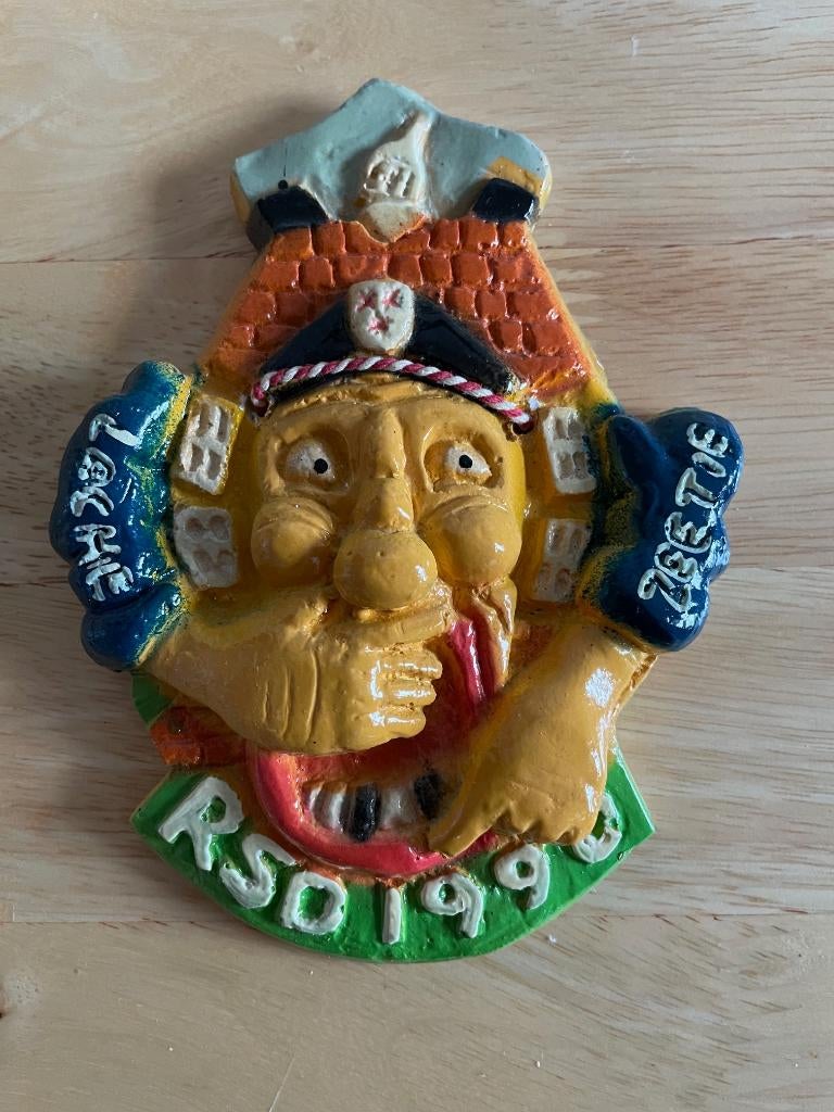 Carnaval Veldteken Roosendaal 1990, Ophalen of Verzenden, Zo goed als nieuw, Overige onderwerpen, Speldje of Pin