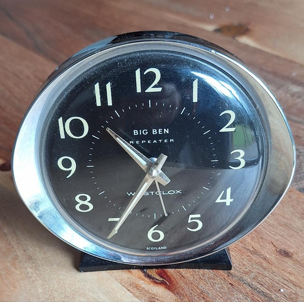 Vintage Westclox Big Ben Repeater Wekker, Antiek en Kunst, Antiek | Klokken, Ophalen of Verzenden