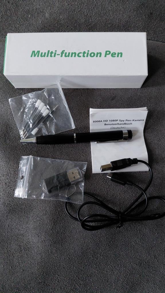 Multifunctionele Spy Pen Camera, Ophalen of Verzenden, Nieuw, Overige typen