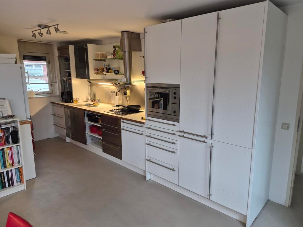 Originele Bulthaup Keuken, demontage 20 april., Ophalen, Gebruikt, Wit, Enkelwandige keuken