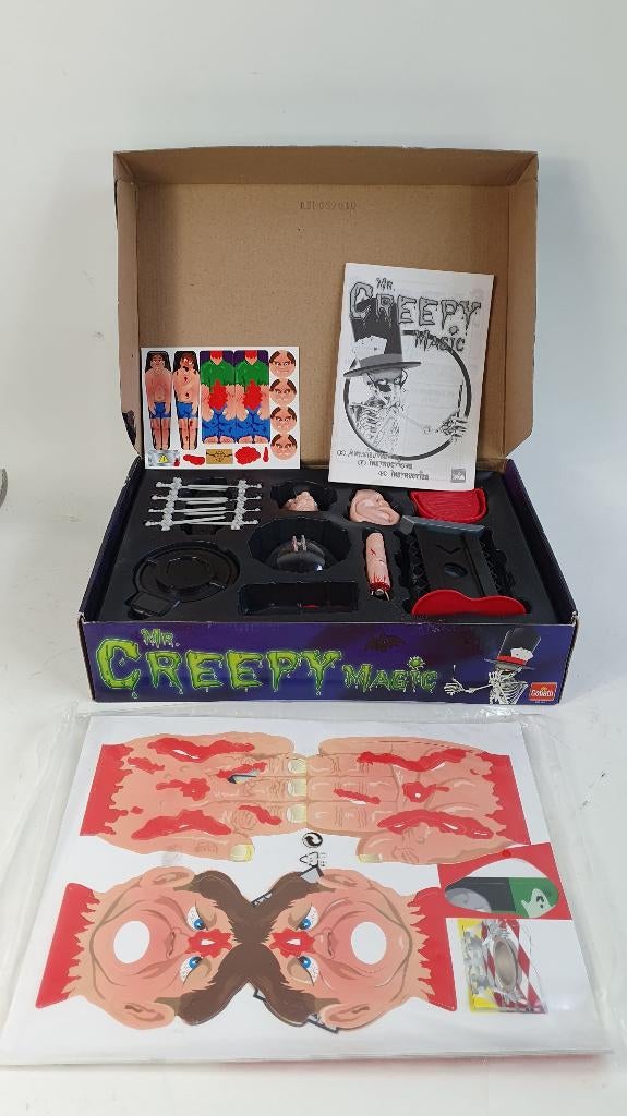 Mr. Creepy Magic goocheldoos, Goliath. Inhoud nieuw. 8B8, Tweedehands verkoop, Tweedehands verkoop, Gebruikt, Ophalen of Verzenden