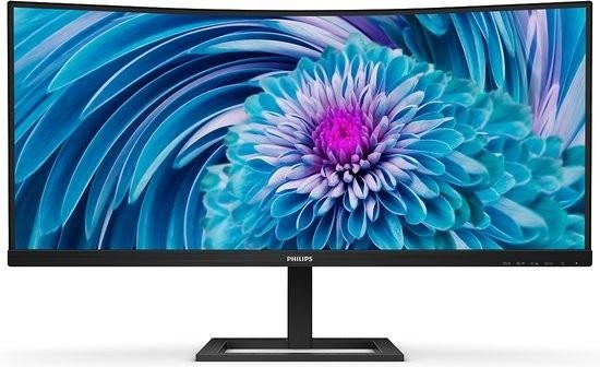 Philips 346E2CUAE 34" QHD Curved Ultrawide Monitor, Computers en Software, Monitoren, Gaming, Philips, 5656AG, VA