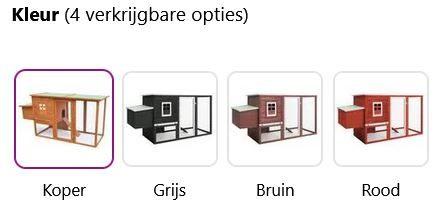 Kippenhok kippenren kippehok kipperen buiten GRATIS BEZORGD!, Dieren en Toebehoren, Pluimvee | Toebehoren, Nieuw, Drinken en Voederen