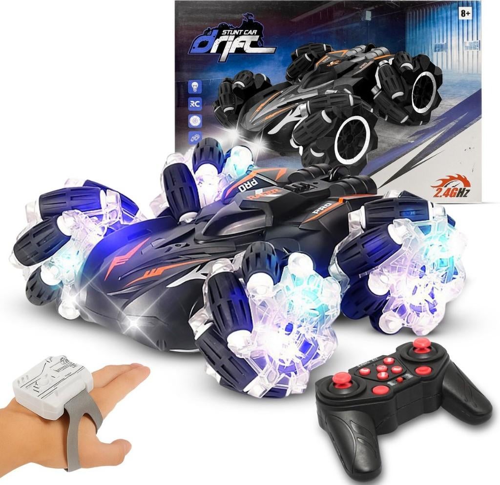 Yammii | RC Car met Afstandsbediening en Polsbesturing, Overige merken, 1:50 of kleiner, Auto, Nieuw