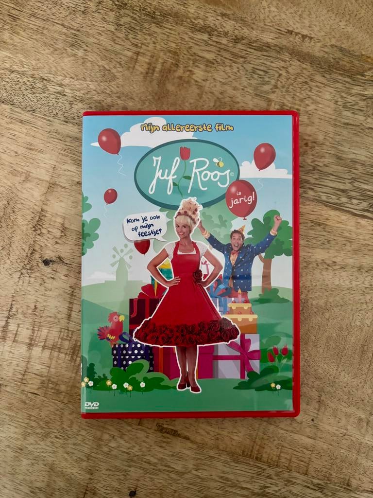 DVD Juf Roos - Mijn Allereerste Film: Juf Roos is Jarig, Cd's en Dvd's, Dvd's | Kinderen en Jeugd, Zo goed als nieuw, Alle leeftijden